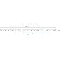 epiLED – 5m LED pásik EdgeLite – 7.2W, 120xSMD, 5mm, IP20, 12V DC - Neutrálna biela (NW) / 4000°K epiLED – 5m LED pásik EdgeLite – 7.2W, 120xSMD, 5mm, IP20, 12V DC - Neutrálna biela (NW) / 4000°K