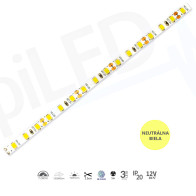 epiLED – 5m LED pásik EdgeLite – 7.2W, 120xSMD, 5mm, IP20, 12V DC - Neutrálna biela (NW) / 4000°K