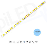epiLED – 5m LED pásik EdgeLite – 7.2W, 120xSMD, 5mm, IP20, 12V DC - Studená biela (CW) / 10000°K