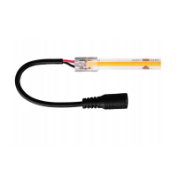 BERGE Konektor pre LED pásik 5mm - zacvakávací kábel