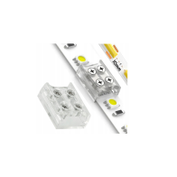 BERGE Konektor pre LED pásky COB IP20, 10mm, obojstranný - páska-páska