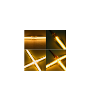 BERGE Univerzálny konektor pre COB SMD LED pásik 8mm, hranatý - zacvakávací