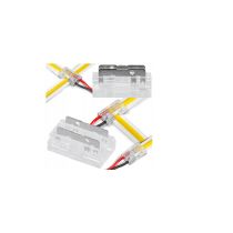 BERGE Univerzálny konektor pre COB SMD LED pásik 8mm, hranatý - zacvakávací