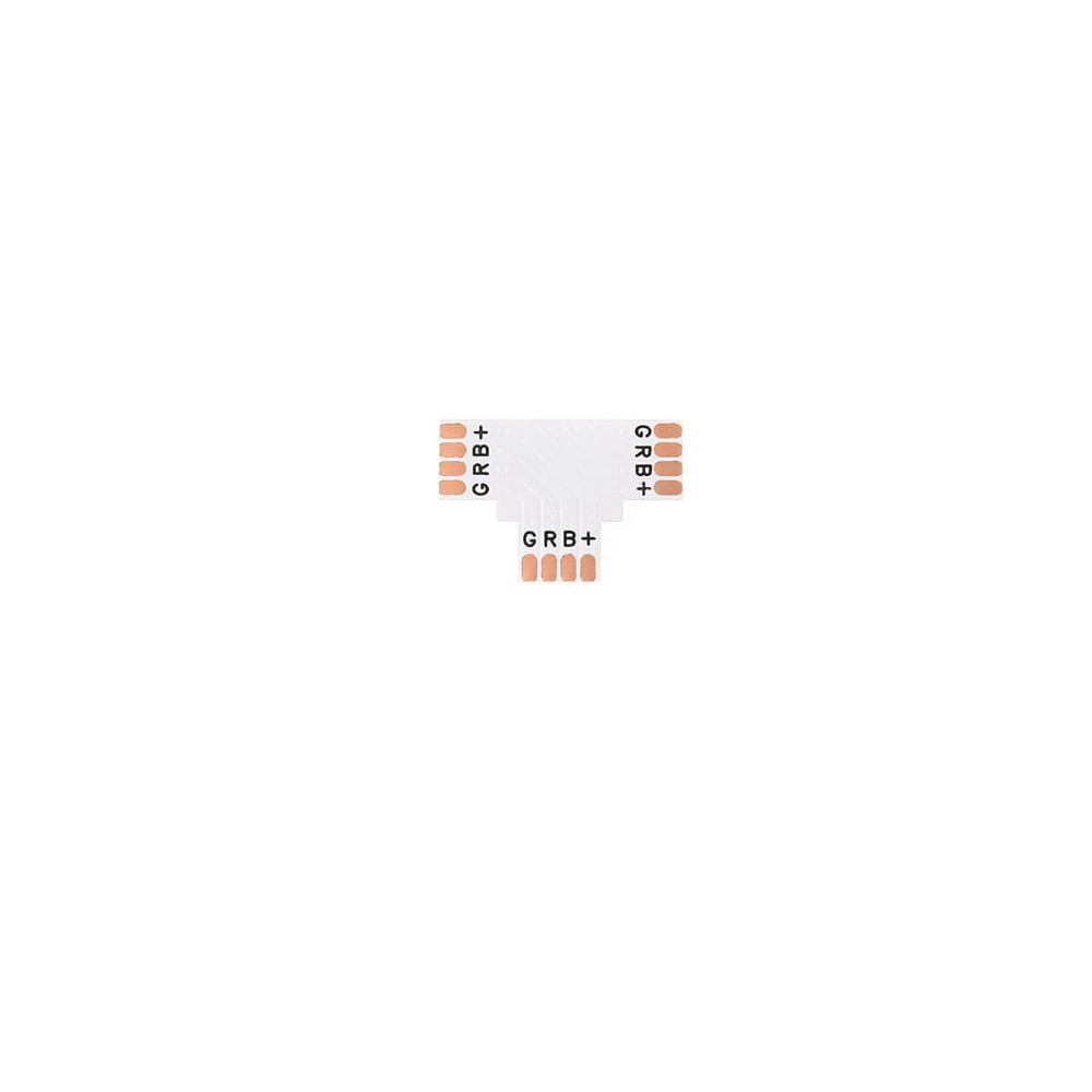 BERGE Spojka pre RGB LED pásiky - T - CN13 - 10mm - 4pin