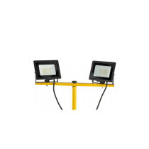 ecoPLANET 2x100W LED reflektor so stojanom - studená farba