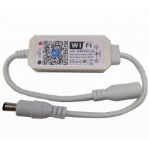 BERGE - WiFi Ovládač pre MONO LED pásiky - Android / iOS aplikácia - 96W - 8A - 5/24 V DC