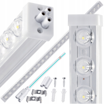 BERGE LED lampa NEPTUN 60cm - 18W -1800lm - IP20 - 6000K - studená biela
