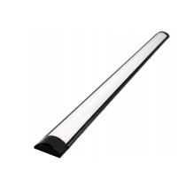 BERGE LED panel čierny - 8W - 30cm - neutrálna biela