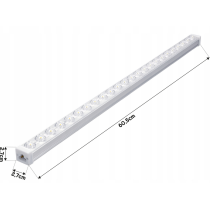 BERGE LED lampa NEPTUN 60cm - 18W -1800lm - IP20 - 6000K - studená biela