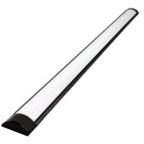 BERGE LED panel MARS - čierne svietidlo SLIM - 120cm - 36W - 230V - 3600Lm - neutrálna biela