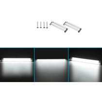 BERGE LED panel MARS - čierne svietidlo SLIM - 120cm - 36W - 230V - 3600Lm - neutrálna biela