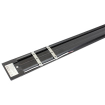 BERGE LED panel MARS - čierne svietidlo SLIM - 120cm - 36W - 230V - 3600Lm - neutrálna biela