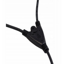 ecoPLANET 2x100W LED reflektor s káblom - studená farba