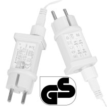 SPRINGOS - 500 LED (20m) vianočný svetelný záves CL0532 - ​​vnút./vonk. cencúľové svetielka teplá biela + studená biela