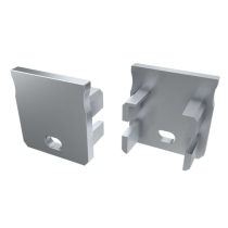 Krytka pre profil LED LUMINES Y - šedá s otvorom