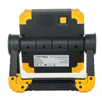 Germina Prenosný dobíjací LED reflektor s funkciou powerbanky, dvojitý 20W - IP44 - studená farba