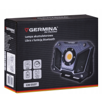 Germina LED dobíjací svetlomet s funkciou bluetooth 15W - IP54