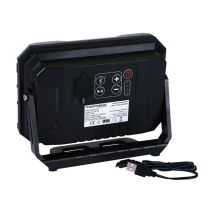 Germina LED dobíjací svetlomet s funkciou bluetooth 15W - IP54