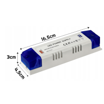 BERGE Zdroj pre LED nábytok 12V - 80W - 6,67A - IP20