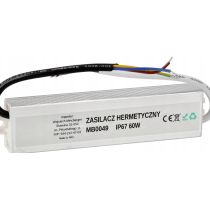 BERGE LED hermetický zdroj - 24V - 60W - 2,5A - IP67