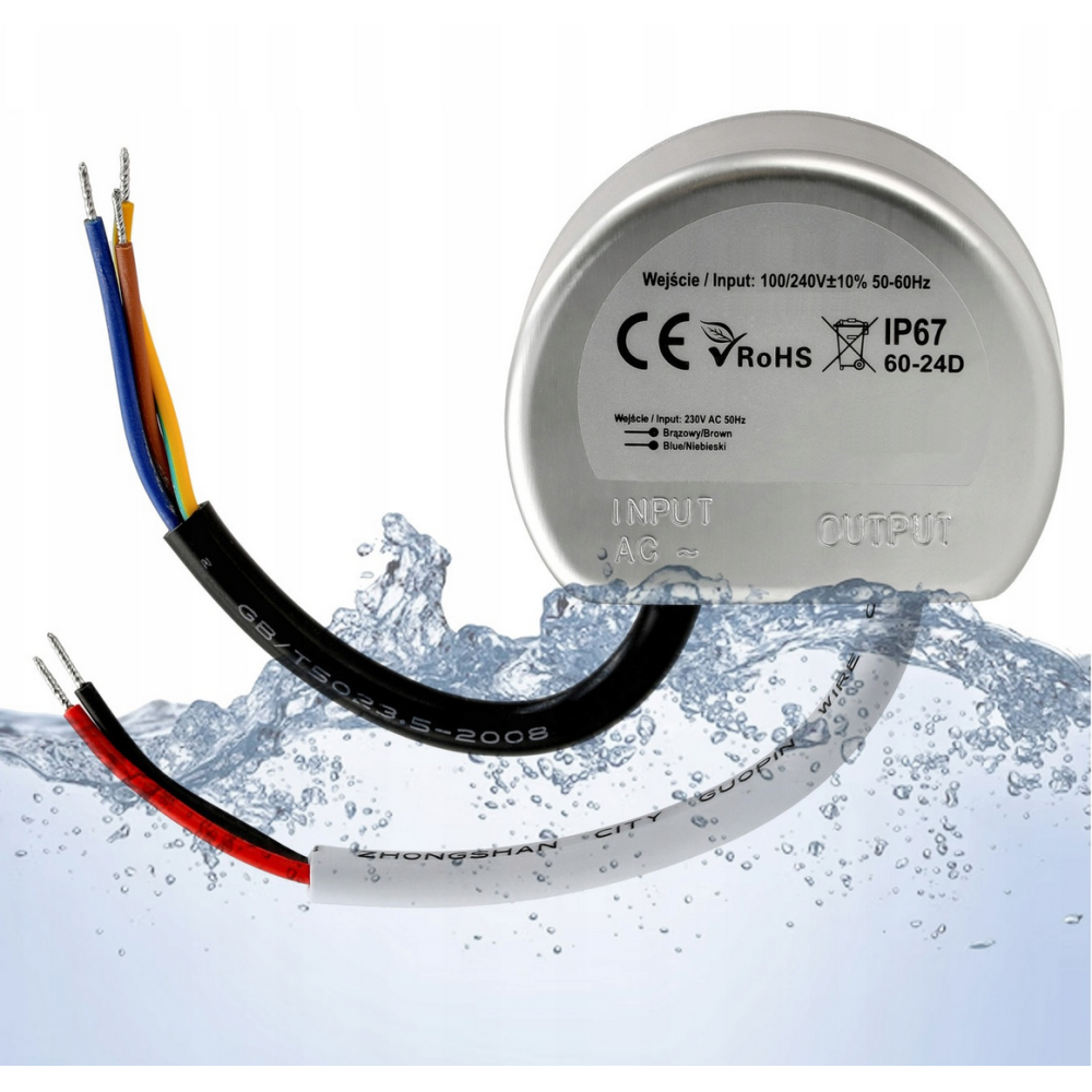 BERGE LED zdroj do boxu - 12V - 30W - 2,5A - IP67