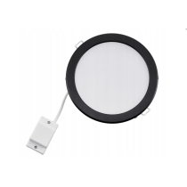 PHILIPS Okrúhly čierny rám 150mm pre panely 176,5mm 12W - dekoratívne