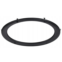 PHILIPS Okrúhly čierny rám 150mm pre panely 176,5mm 12W - dekoratívne