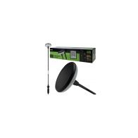 ECOLIGHT Solárne LED záhradné svietidlo IP65 s čidlom súmraku