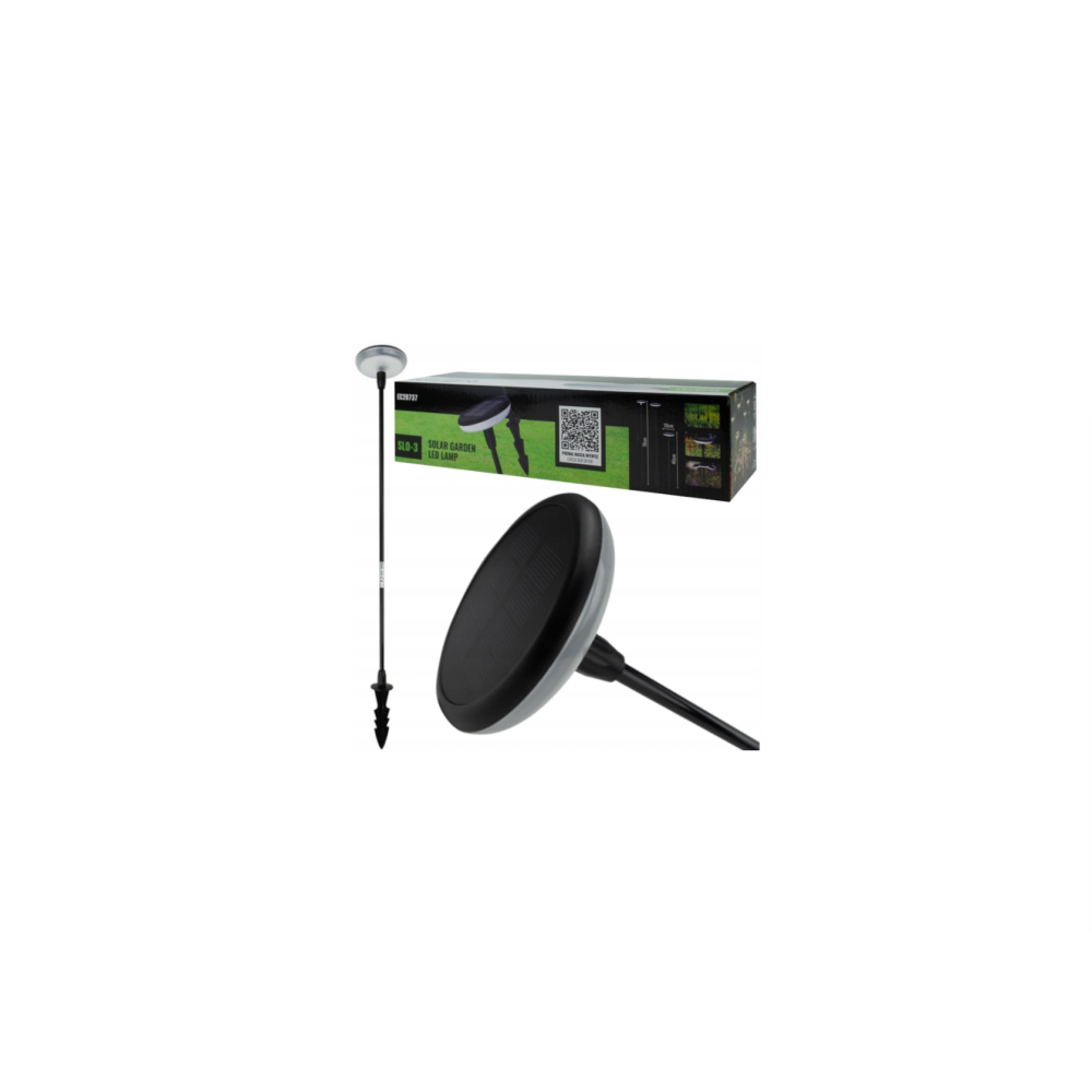 ECOLIGHT Solárne LED záhradné svietidlo IP65 s čidlom súmraku