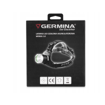 Germina LED čelovka 200lm IP44 USB-C - pohodlná vodeodolná