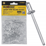 CROWNMAN Hliníkové trhacie nity 6,4x12mm sada 50 kusov