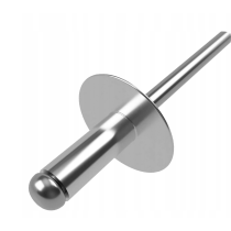 CROWNMAN Hliníkové trhacie nity 6,4x12mm sada 50 kusov