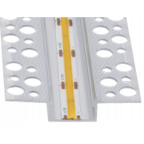 ECOLIGHT Zapustený hliníkový eloxovaný profil - sada 2m