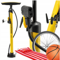 CROWNMAN Ručná pumpa na bicykel a auto
