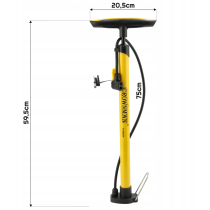 CROWNMAN Ručná pumpa na bicykel a auto