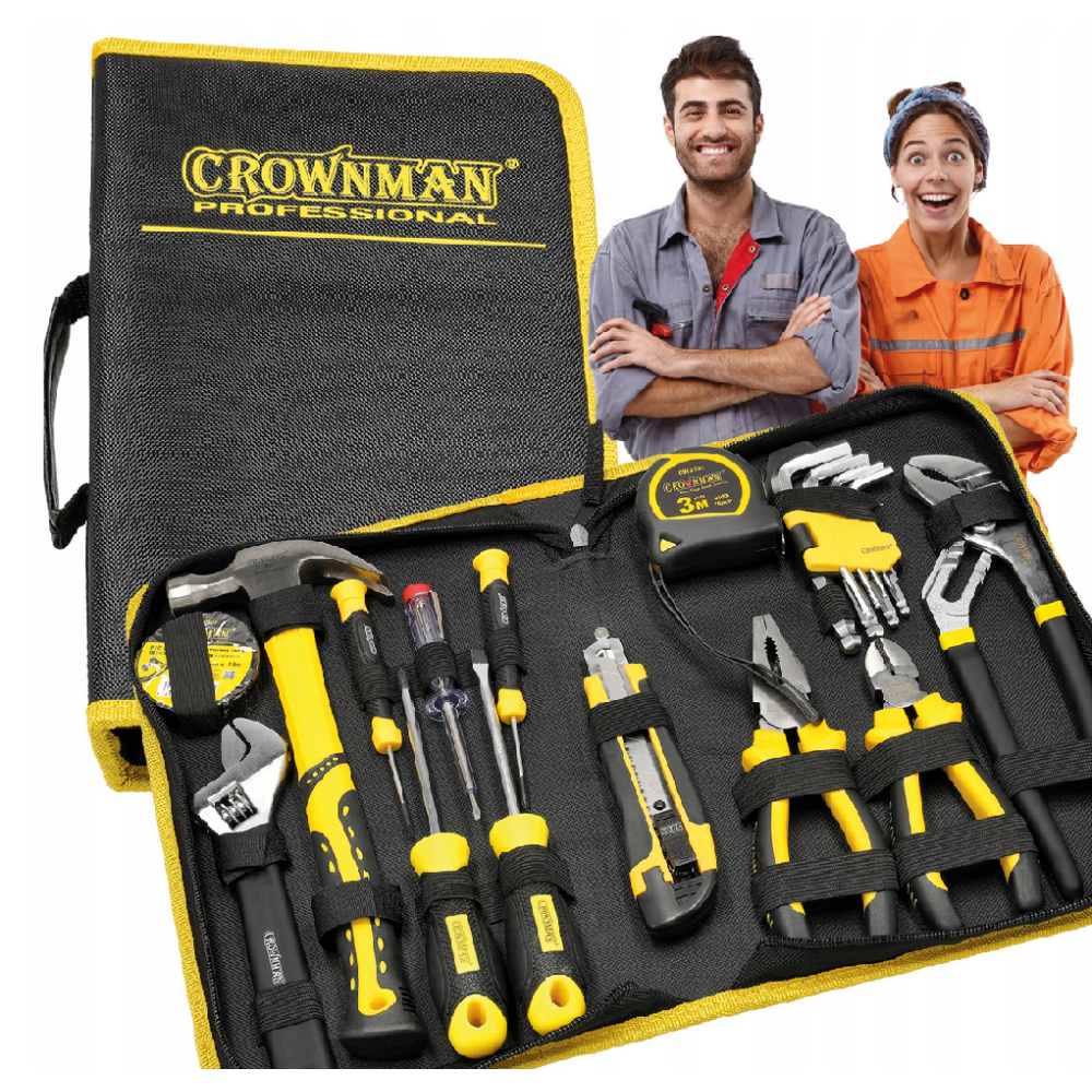 CROWNMAN Súprava 22 kusov elektrického náradia