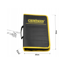 CROWNMAN Súprava 22 kusov elektrického náradia
