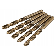 CROWNMAN Súprava 5 ks vrtákov M35 HSS 5% kobalt - 11,5mm