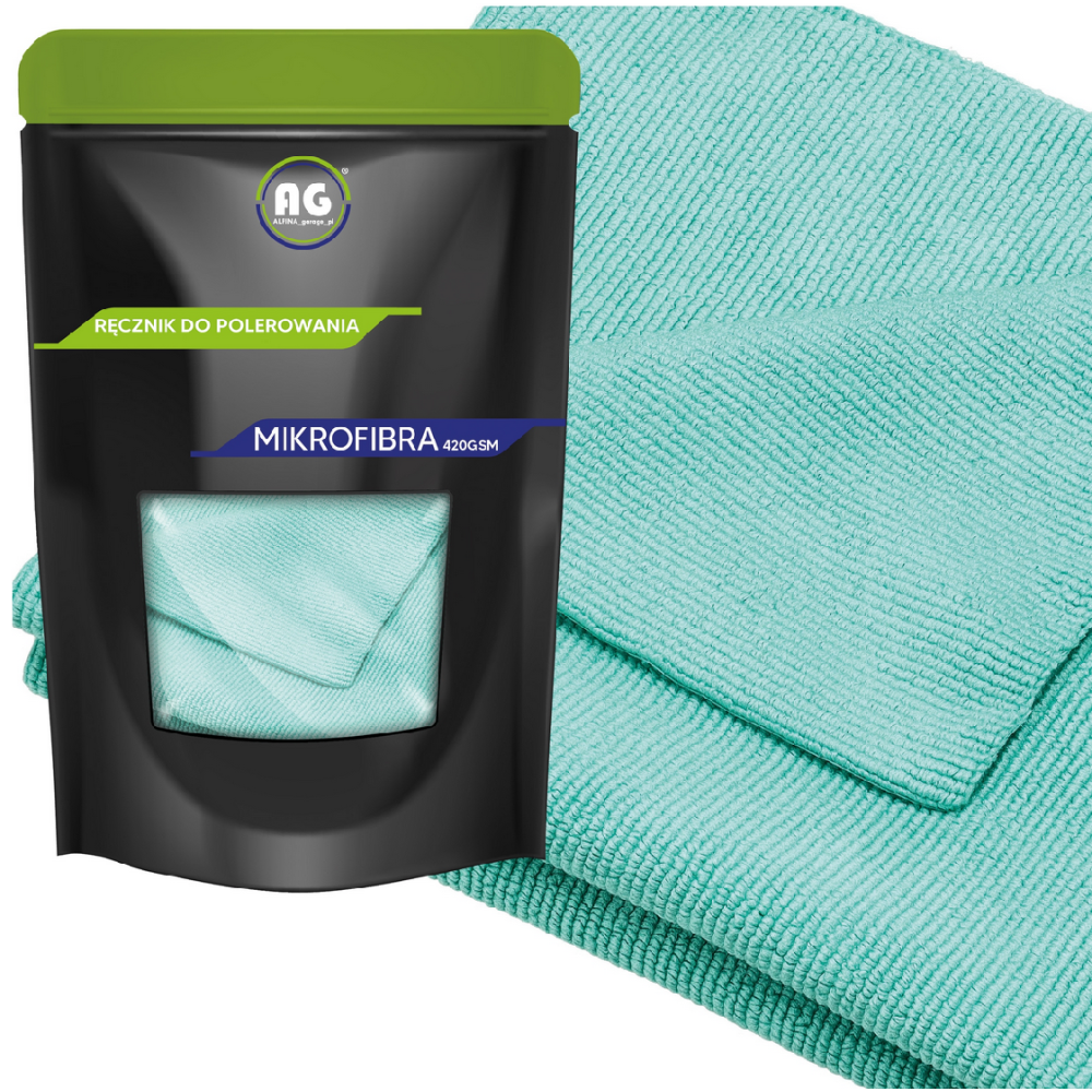 BERGE Utierka na leštenie auta z mikrovlákna 420GSM