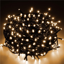 SPRINGOS - 400 LED (32m) vianočná svetelná reťaz CL0400, ​​vnút./vonk. na stromček - teplá biela