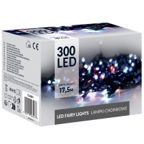 SPRINGOS - 300 LED (15m) vianočná svetelná reťaz CL4081, ​​vnút./vonk. na stromček - viacfarebná