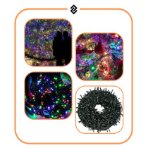 SPRINGOS - 300 LED (15m) vianočná svetelná reťaz CL4081, ​​vnút./vonk. na stromček - viacfarebná