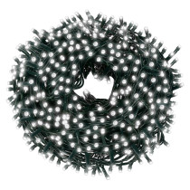 SPRINGOS - 500 LED (40m) vianočná svetelná reťaz CL0525, ​​vnút./vonk. na stromček - studená biela