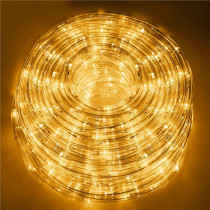 SPRINGOS - 240 LED (10m) vianočný svetelný had CL1200, ​​vnút./vonk. osvetlenie 8 programov - teplá biela