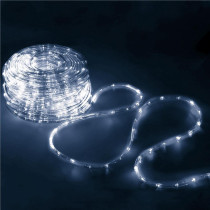 SPRINGOS - 240 LED (10m) vianočný svetelný had CL1201, ​​vnút./vonk. osvetlenie 8 programov - studená biela