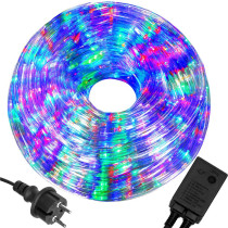 SPRINGOS - 240 LED (10m) vianočný svetelný had CL1202, ​​vnút./vonk. osvetlenie 8 programov - viacfarebný