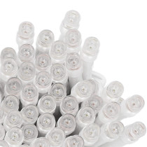 SPRINGOS - 120 LED (9m) vianočná svetelná reťaz CL0172, ​​vnút./vonk. na batérie 3xAA - studená biela