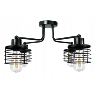 BERGE Závesná lampa DRON 4xE27 - PRUŽINA