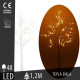 SPRINGOS - 48 LED (120cm) vianočný svietiaci stromček "BREZA" CL0950, vnút./vonk. - teplá biela