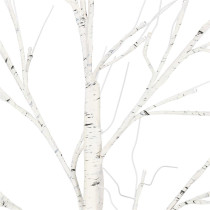 SPRINGOS - 48 LED (120cm) vianočný svietiaci stromček "BREZA" CL0950, ​​vnút./vonk. - teplá biela